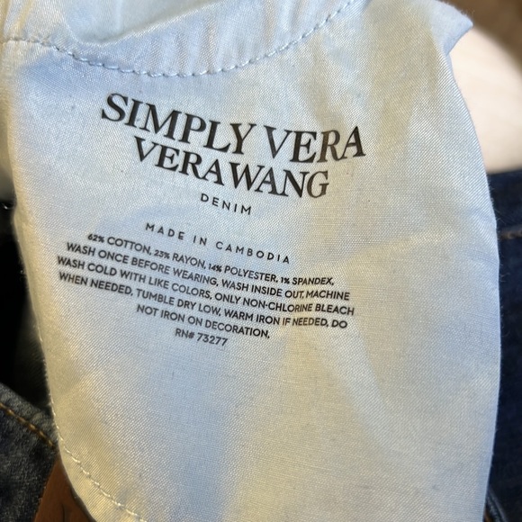 Simply Vera Wang Bootcut Jeans 🔥 - Picture 4 of 4